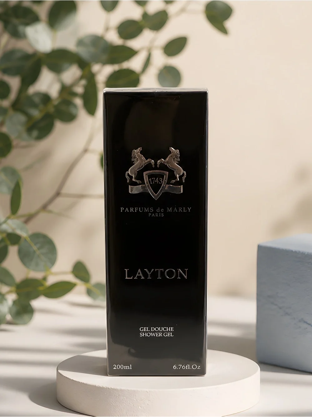 Layton by Parfums de Marly 6.75 oz Shower Gel for Men New In Box PDM
